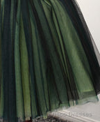 Stylish Tulle Lace Short Formal Prom Dress, Cute Evening Dress
