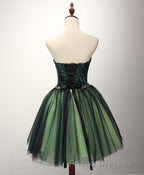 Stylish Tulle Lace Short Formal Prom Dress, Cute Evening Dress