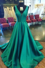 Green Color Prom Dress, Ball Gown, Evening Dress,Birthday Party Gown Long, Back To Schoold Party Gown