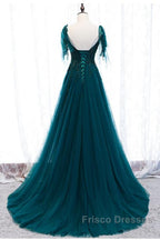 Green Formal Dress Formal Prom Dress Handmade Womens Formal Prom Wedding Party Dress