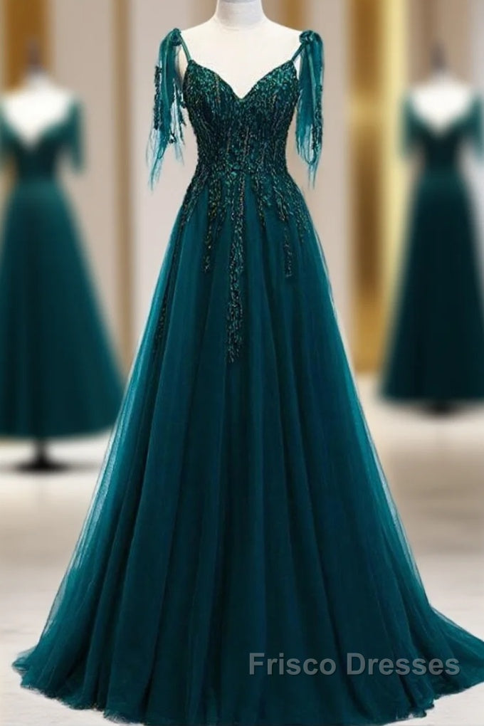 Green Formal Dress Formal Prom Dress Handmade Womens Formal Prom Wedding Party Dress Main image
