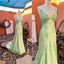 Green Long Evening Dresses Prom Party Formal Party Gown