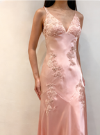 Green Mermaid V Neck Appliques Satin Open Back Long Prom Dress Outfits