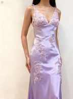 Green Mermaid V Neck Appliques Satin Open Back Long Prom Dress Outfits