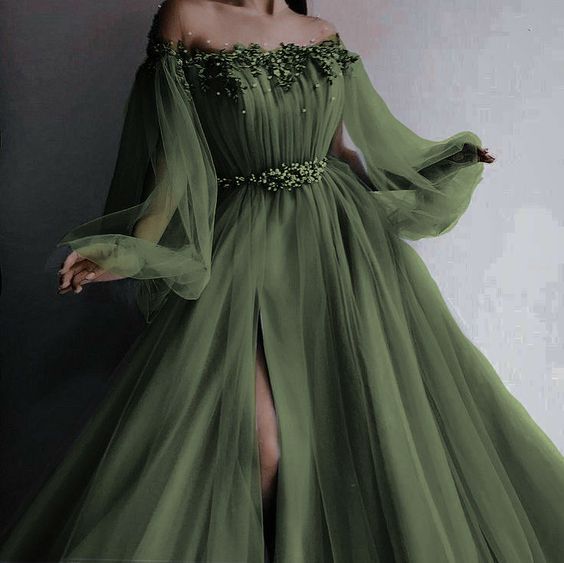 Blue/Green New Fashion Evening Dress Prom Gown Secondary image
