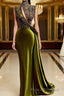 Green Formal Prom Dress Cheap | Evening Dress long