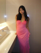 Halter Ombre Navy Blue Long Chiffon Prom Dress