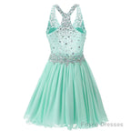 Homecoming Dress Beaded Bodice