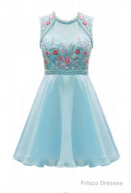Homecoming Dress  Pink Beadings