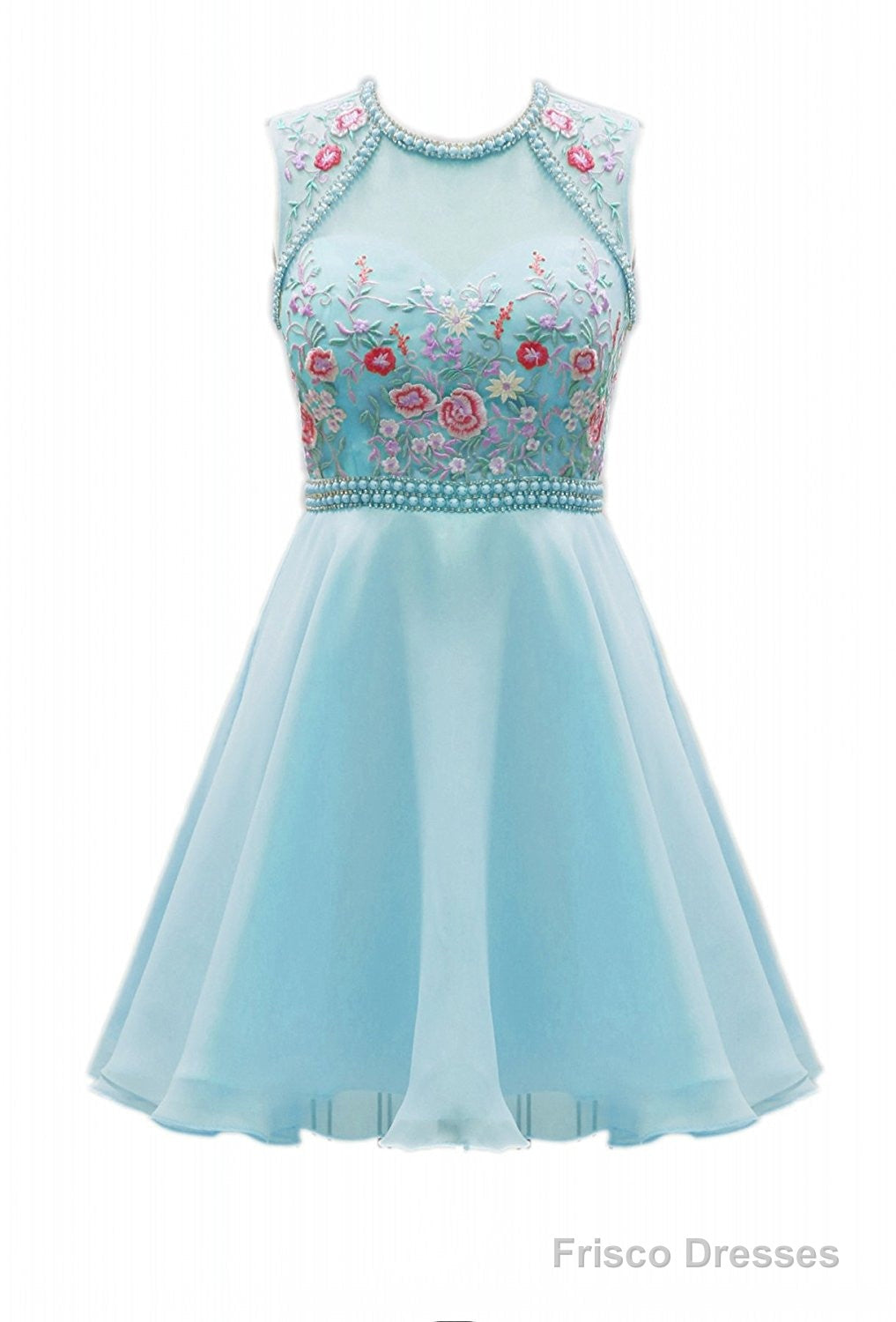 Homecoming Dress  Pink Beadings