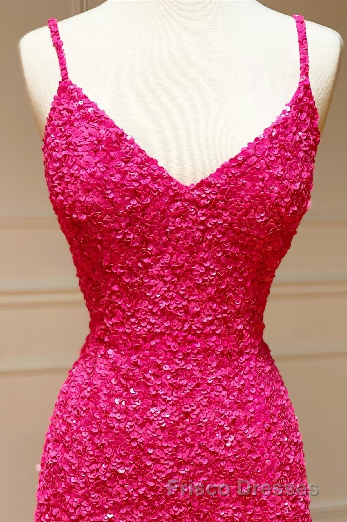 Mermaid Yellow Sequins Long Formal Prom Dress with Slit Secondary image