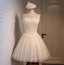 Junior Lovely Sweetheart Strapless Lace Beaded Appliques Ball Gown Homecoming  Dresses