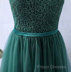 Lace And Tulle Beautiful Bridesmaid Dress, Elegant Formal Dress
