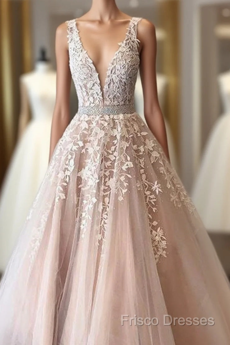 Lace Formal Prom Dress Long Formal Dress, Formal Dress, Dance Dress, Graduation Party Dress Main image