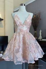 Lace Short Homecoming Dress