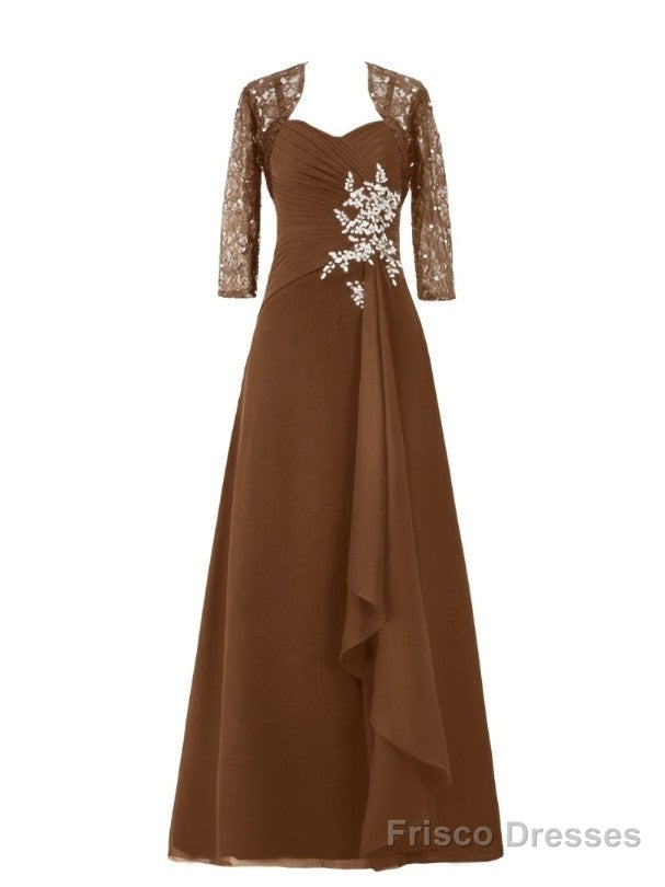 Latest Spaghetti Straps Floor-Length Beading Mother of the Bride Dress Main image