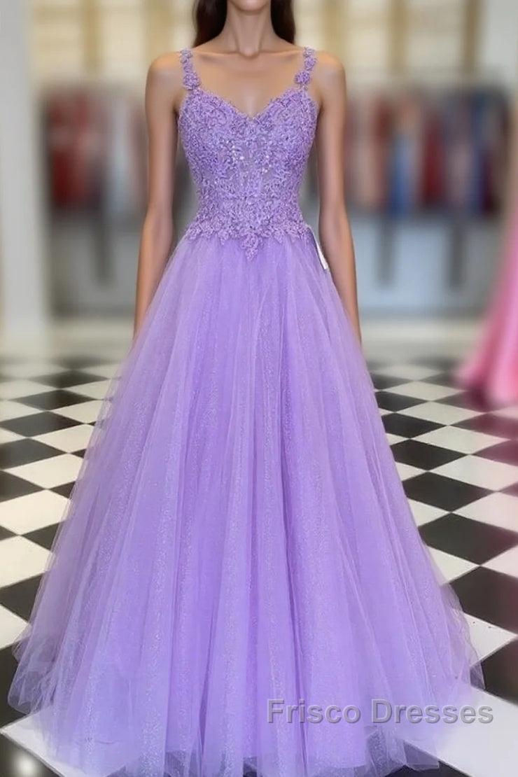 Lavender Formal Prom Dress, Formal Dress, Evening Dress, Dance Dress, Graduation Party Dress