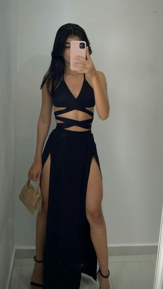 Long A Line Prom Dress Evening Dress