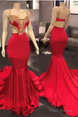 Long Mermaid Prom Dress Sexy Evening Dress