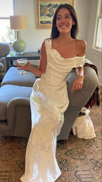 Long Prom Dress,  Evening Dress,Simple Wedding Gown
