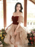 Lovely Short Sweetheart Beaded Party Dress,  Cute Short Graduation Dress