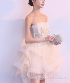 Lovely Tulle Short Party Dress, Cute Teen Junior Formal Prom Dress