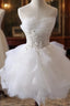 Lovely Tulle Short Party Dress, Cute Teen Junior Formal Prom Dress