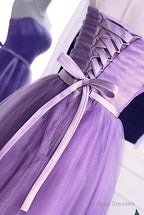 Lovely Tulle Short Party Dress, Handmade Formal Dresses