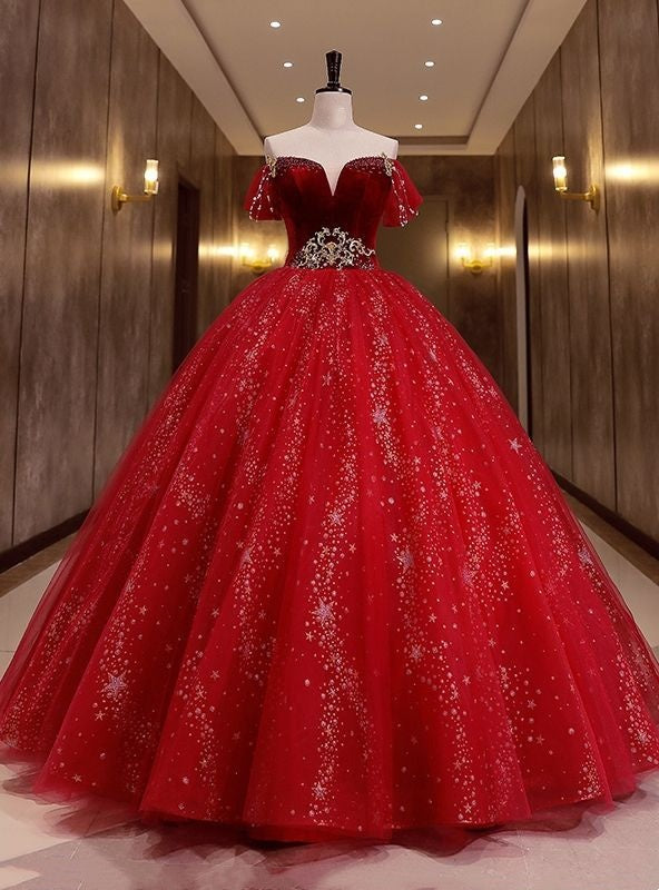 Luxurious And Exquisite Long  Ball Gown Main image
