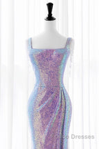 Luxurious Shiny Long Sequin Formal Prom Dress
