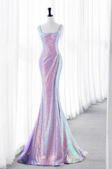 Luxurious Shiny Long Sequin Prom Dress
