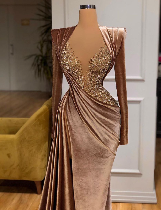Mermaid Gown Evening Dress Sexy Long Prom Dresses Main image