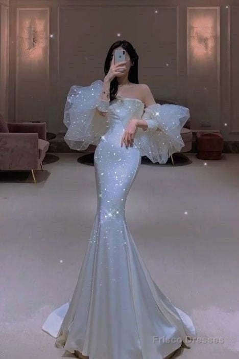Mermaid Long Prom Dress Charming Evening Dress Birthday Outfits Secondary image