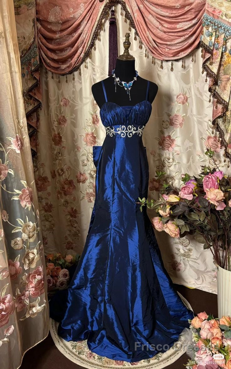 Mermaid Long Prom Dress New Arrival Sexy Blue Evening Dress Main image