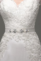 Mermaid Long Sleeves Long Wedding Dresses