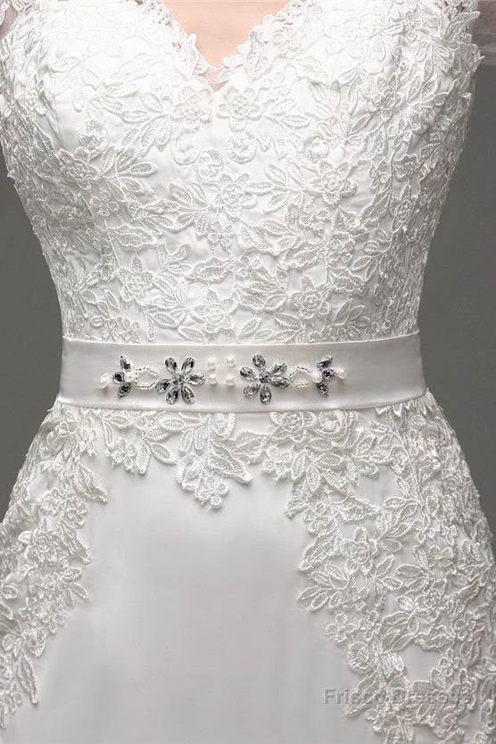 Mermaid Long Sleeves Long Wedding Dresses