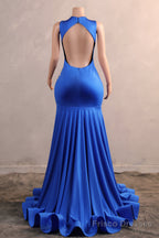 Mermaid Prom Dresses Sleeveless Sexy Evening Dresses Party Charming Long Dress