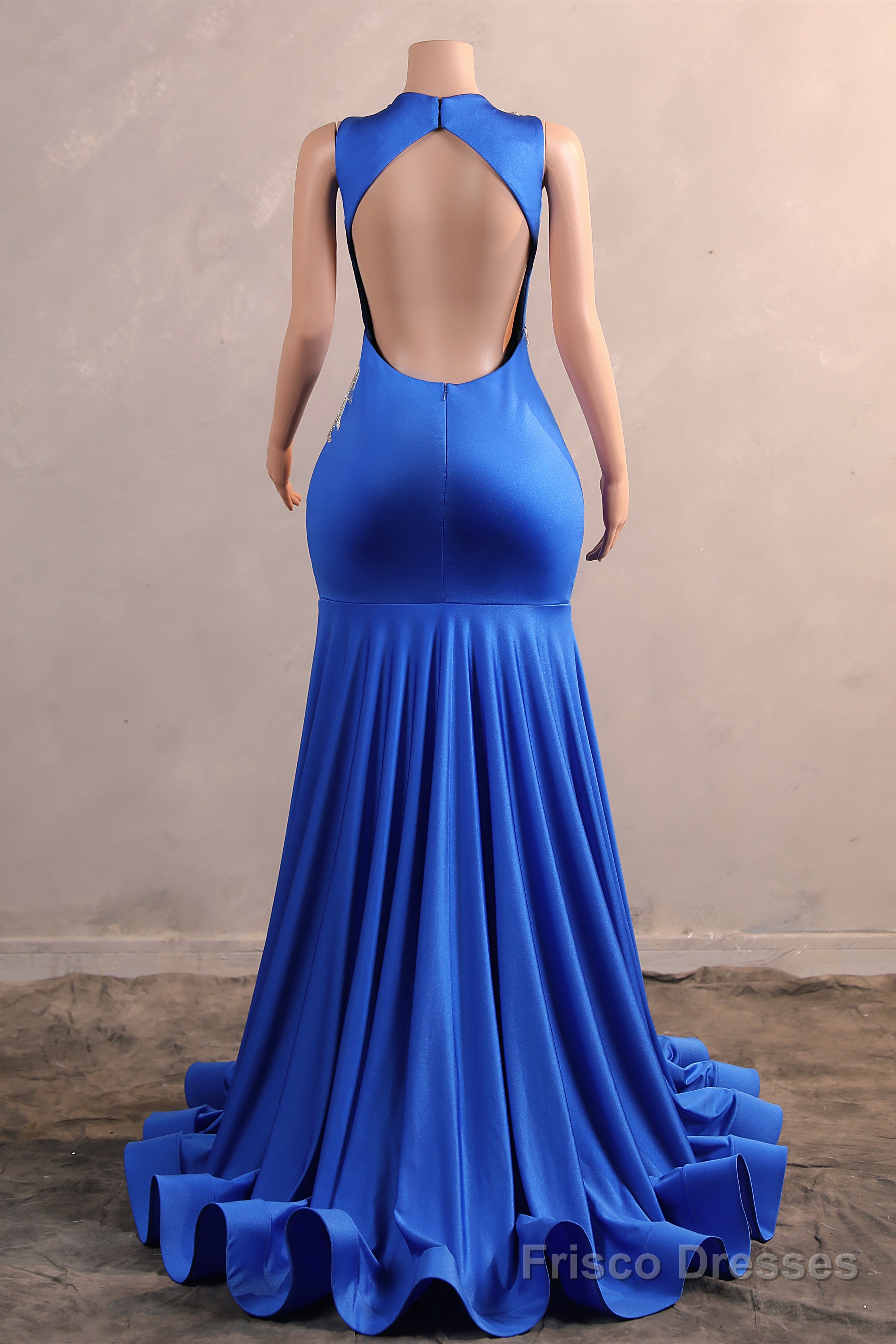 Mermaid Prom Dresses Sleeveless Sexy Evening Dresses Party Charming Long Dress