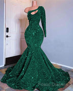 Mermaid Sequin One Shoulder Formal Prom Dress