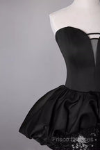 Mermaid Sweetheart Long Black Sequin Formal Prom Dress
