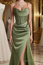 Mermaid Sweetheart Neck Lavender Long Formal Prom Dress,Formal Prom Evening Dress