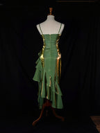 Mermaid Tea Length Vintage Fairy Style Prom Party Dress