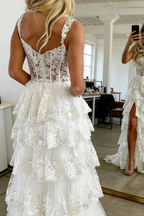 Mermaid / Trumpet Prom Dresses Corsets Dress Formal Court Train Sleeveless Off Shoulder Tulle With Sequin Slit