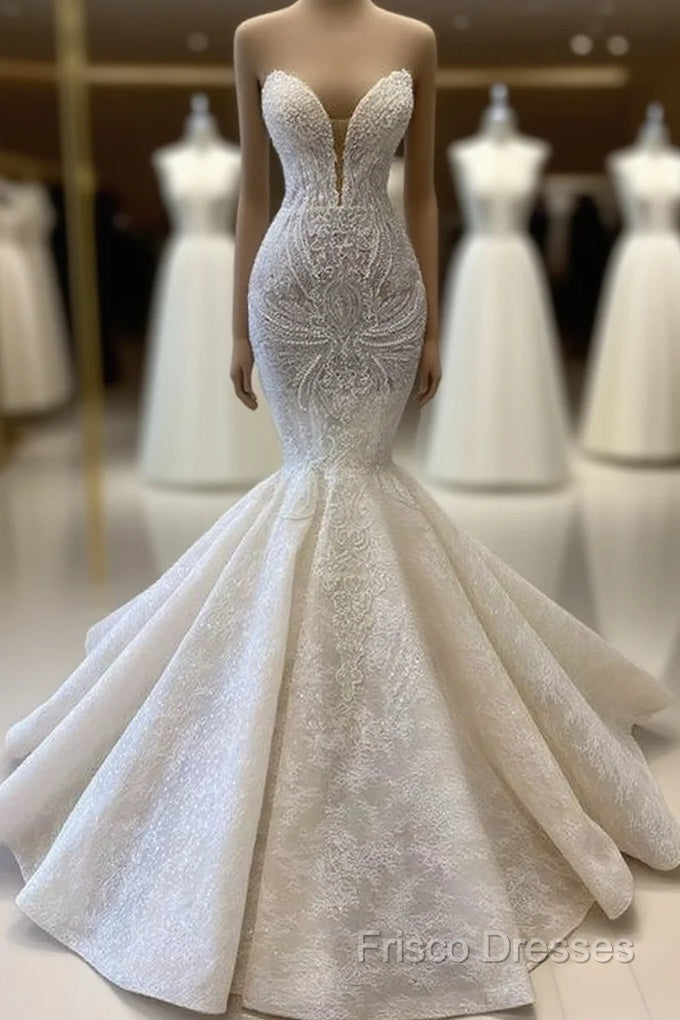 Mermaid Wedding Dress Fashion New Formal Prom Dress Main image