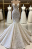 Mermaid Wedding Dress Fashion New Formal Prom Dress