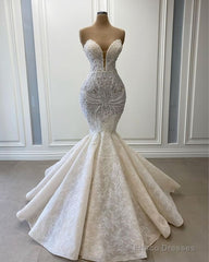 Mermaid Wedding Dress Fashion New Prom Dress
