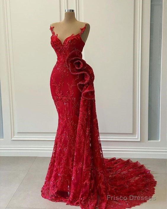 Mermaid Wedding Dresses Sleeveless Bridal Gowns Prom Dresses