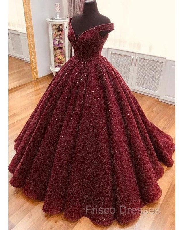 Mexican Quinceanera Dress Ball Gown Sequin Off Shoulder Secondary image