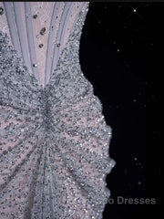 Modest Mermaid Off The Shoulder Sequin Long Formal Prom Dress Formal Graduation Party Dress Evening Dress