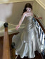 Modest Mermaid Spaghetti Straps Long Prom Dresses Birthday Party Dress Evening Gowns